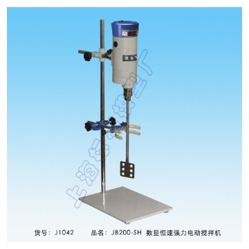 上海標本數顯恒速電動攪拌機JB200-SH