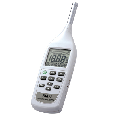 臺灣泰仕數字噪音計TES-52AA
